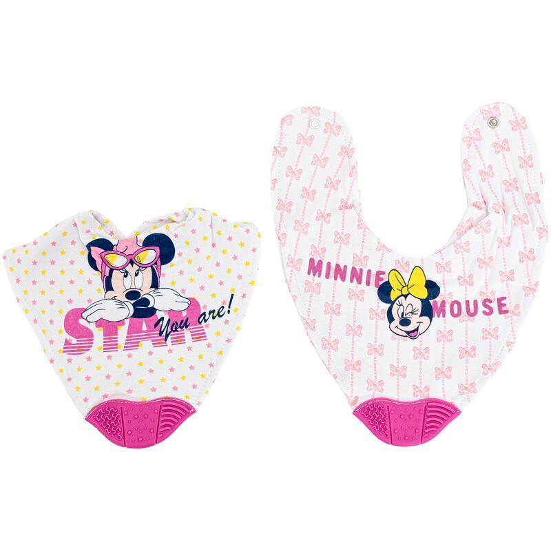 1 bavetta minnie con massaggia gengive colori casu - Baby Shop Store