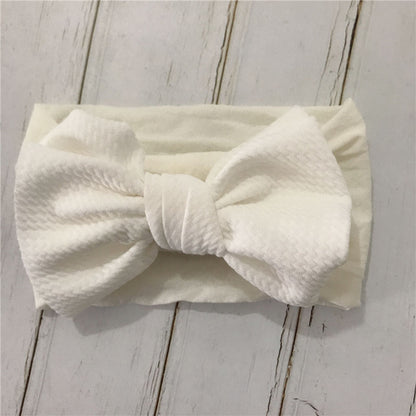 Fasce Neonata con Maxi Fiocco   Set di Colori Vivaci
