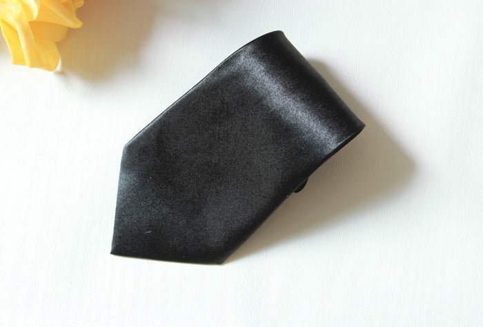 Cravatta Bambino in Raso Lucido – Regolabile con Elastico