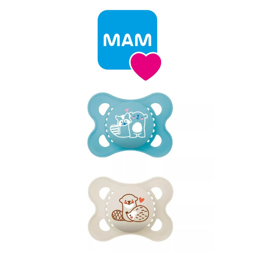 MAM ciuccio Original 2-6 mesi silicone 2pz