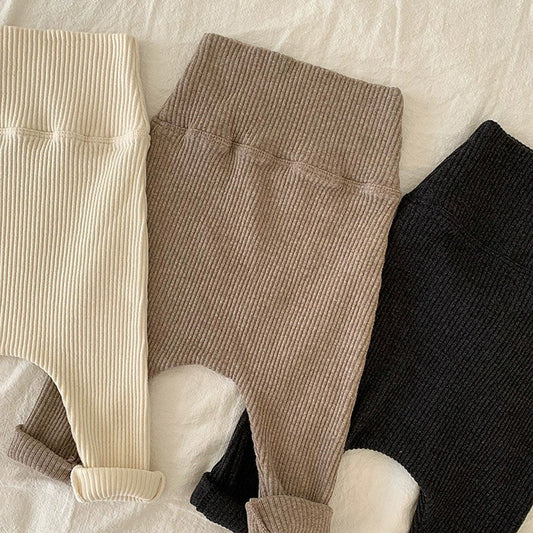 Leggings Invernali a Costine per Neonato – Unisex