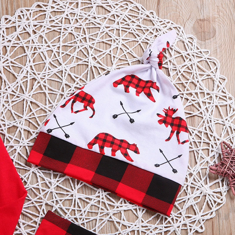 Set Neonato 3 Pezzi “My 1st Christmas” – Body, Pantaloni e Cappellino