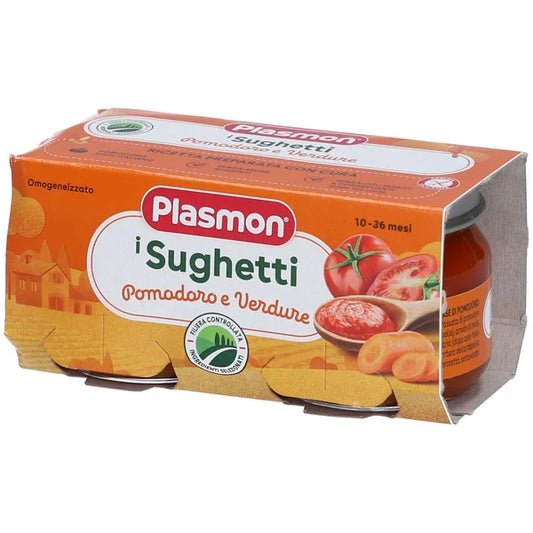 Omogeneizzato  Plasmon Pomodoro e verdure 80grx2