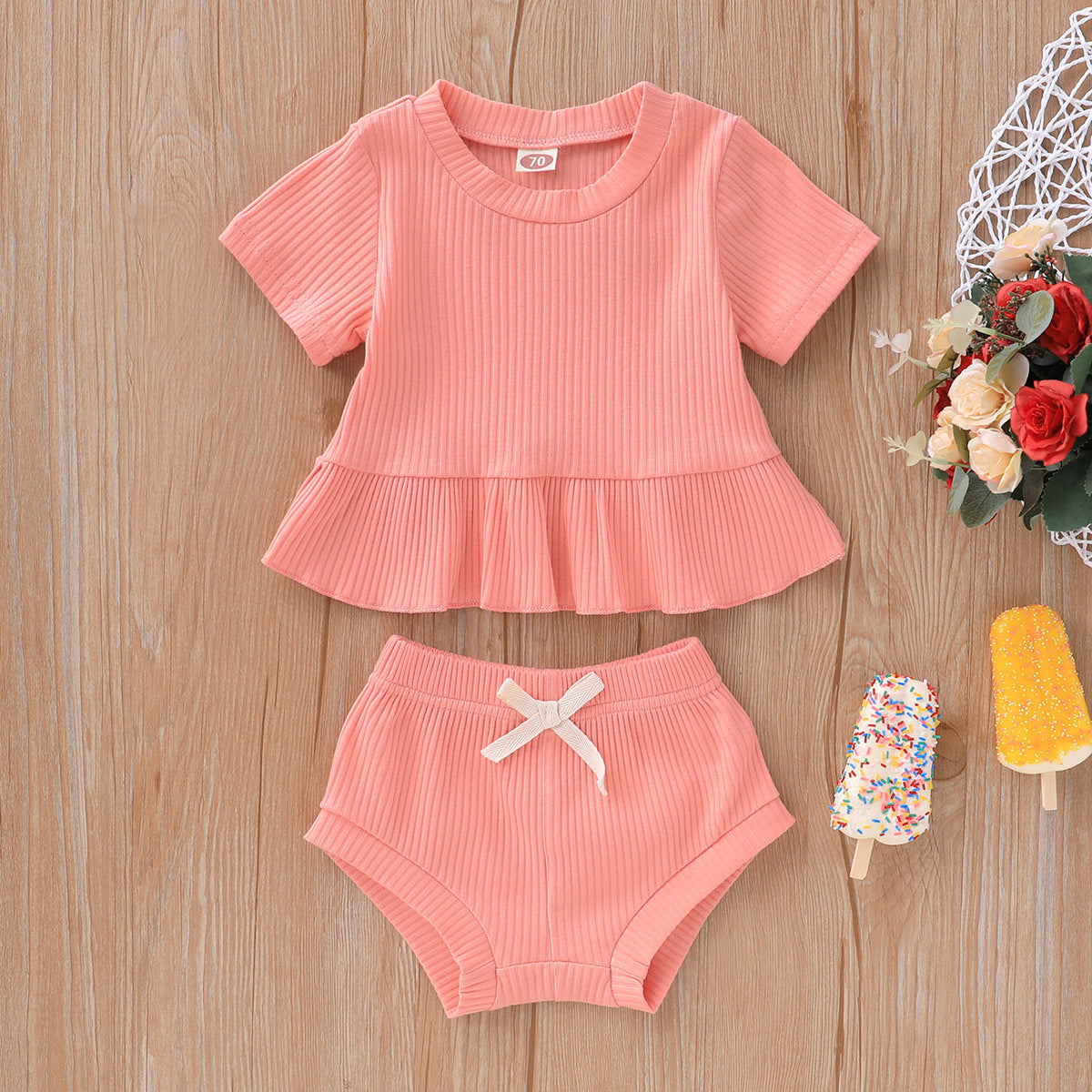 Completo 2 Pezzi con Maglietta e Pantaloncini