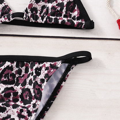 Bikini Bambina Leopardato – Due Pezzi con Fantasia Animalier