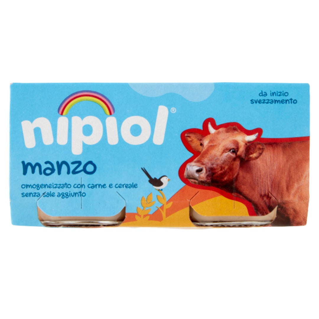 Omo nipiol manzo 120x2 gr