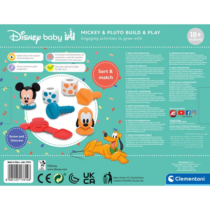 Mickey e Pluto costruisci e gioca