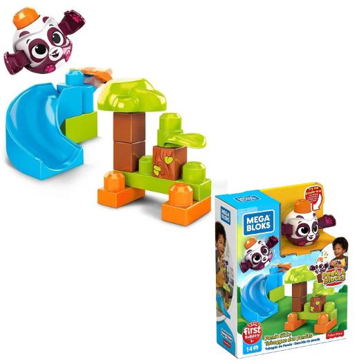 MEGA BLOCKS - Prime Costruzioni Panda Con Scivolo