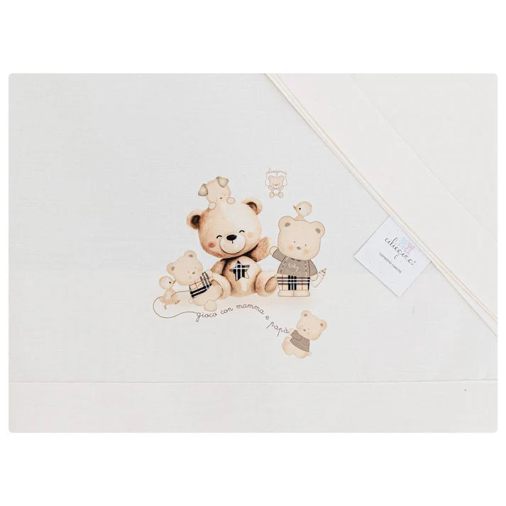 Lenzuolino Ciliegina Neutro Baby Culla