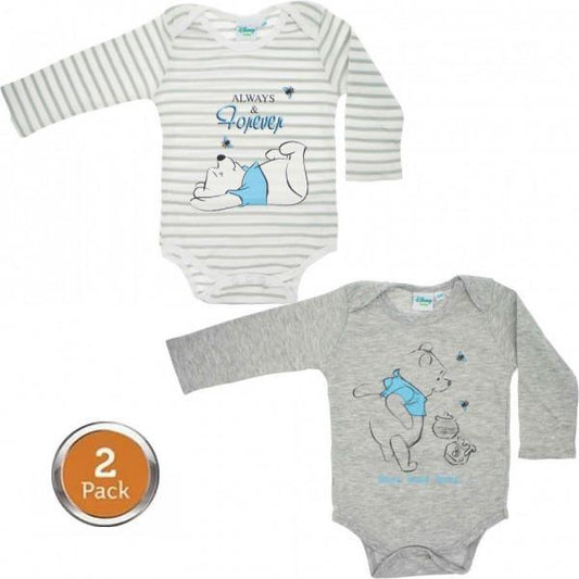 2 body winnie the pooh caldo cotone grigio e bianc - Baby Shop Store