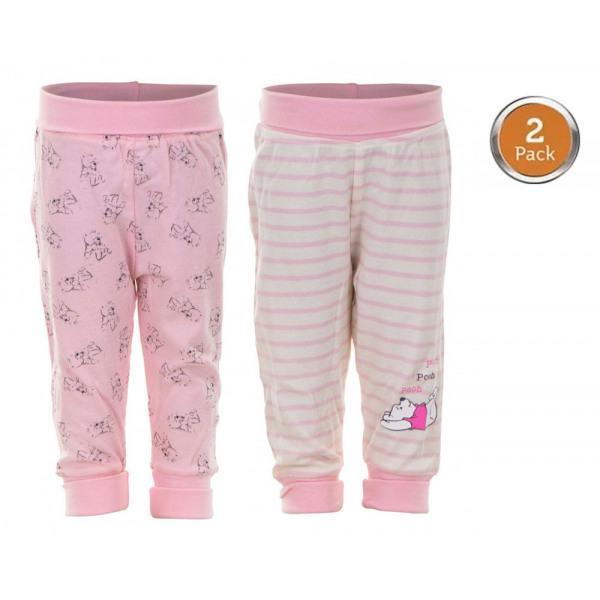 2 paia di pantaloni winnie the pooh rosa - Baby Shop Store