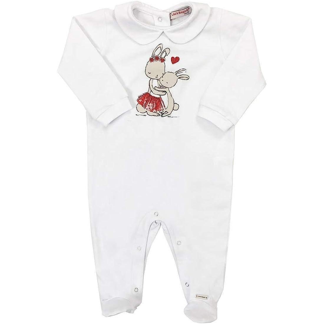 laura biagiotti coniglietto bianca e rossa cotone - Baby Shop Store