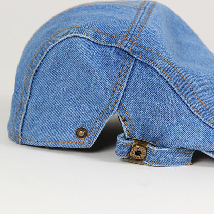 Coppola Bambino in Denim   Cappello Estivo Regolabile