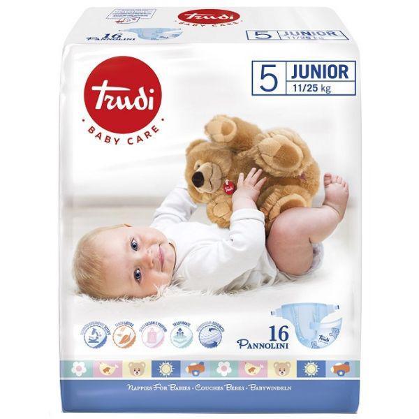 Pannolini Trudi 5. Junior 16 pannolini 11/25kg - Baby Shop Store