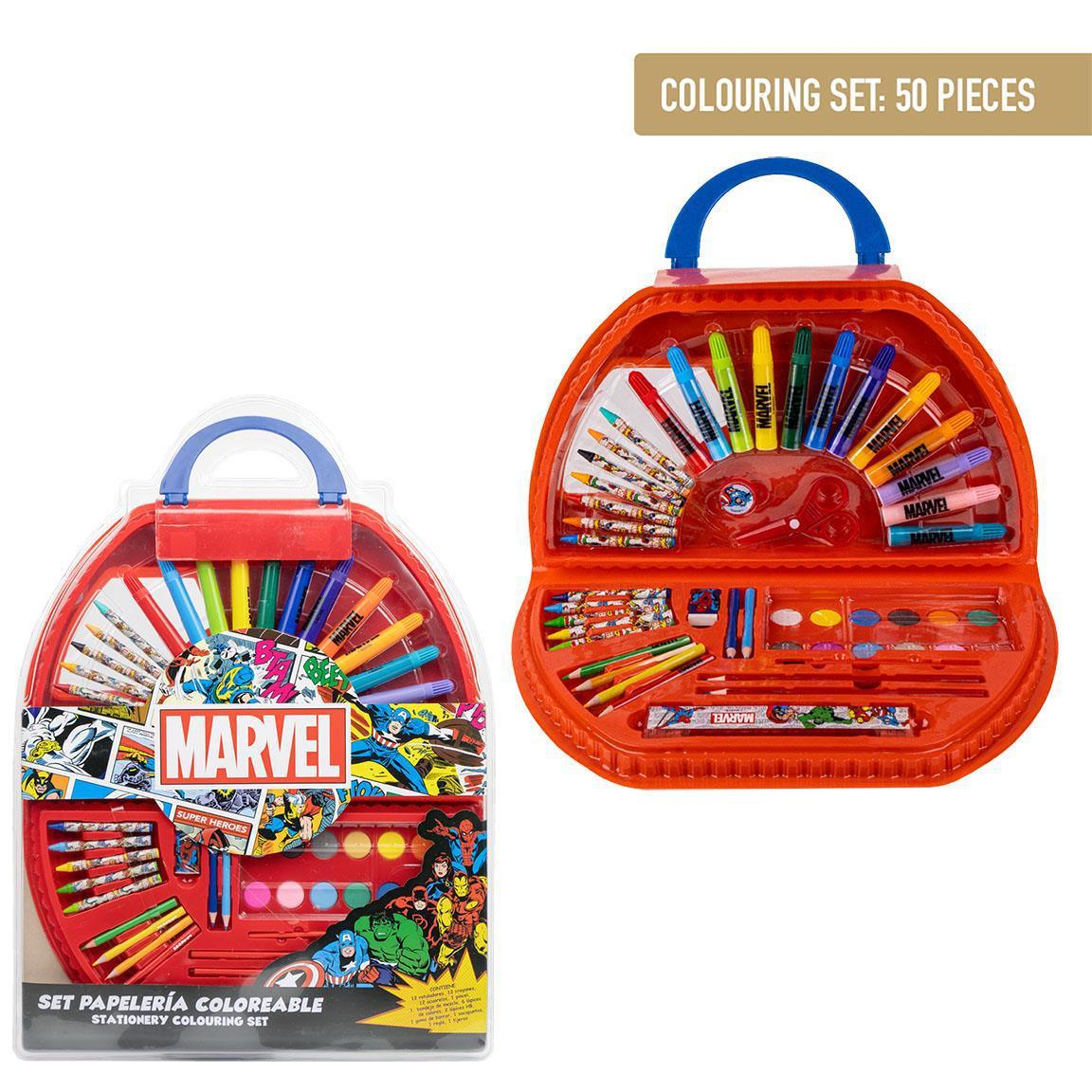 Set Colori Marvel 50 pezzi - Baby Shop Store