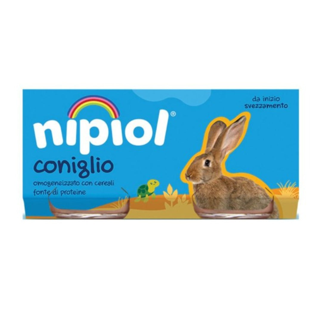 Omo nipiol coniglio 120x2 gr