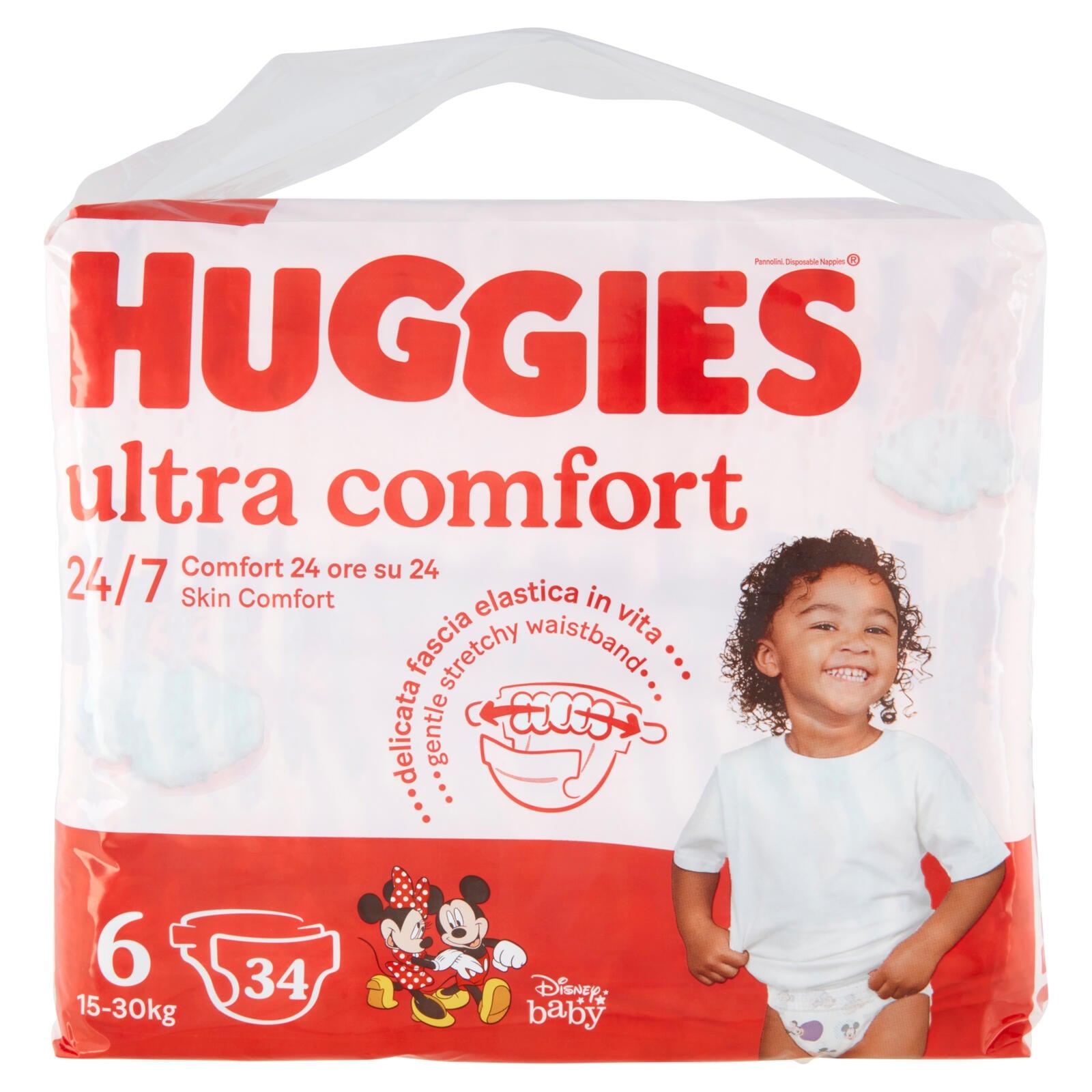 Huggies ultra comfort 6. 15/30Kg 34 pannolini - Baby Shop Store