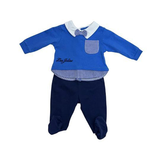 completino les jolies 2 pezzi maschietton cotone - Baby Shop Store