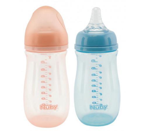 Nuby Neck Bottle 270 ml Simula il seno - Baby Shop Store