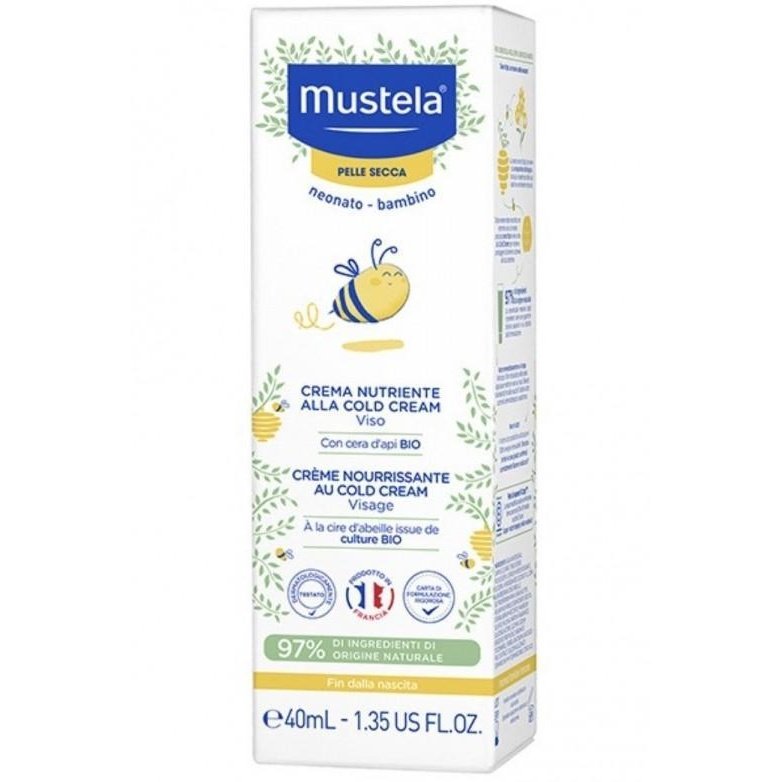 Crema viso nutiente Mustela per pelle secca - Baby Shop Store