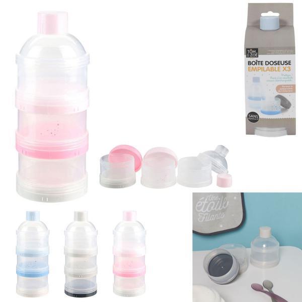 contenitore per il latte in polvere con 3 dosator - Baby Shop Store