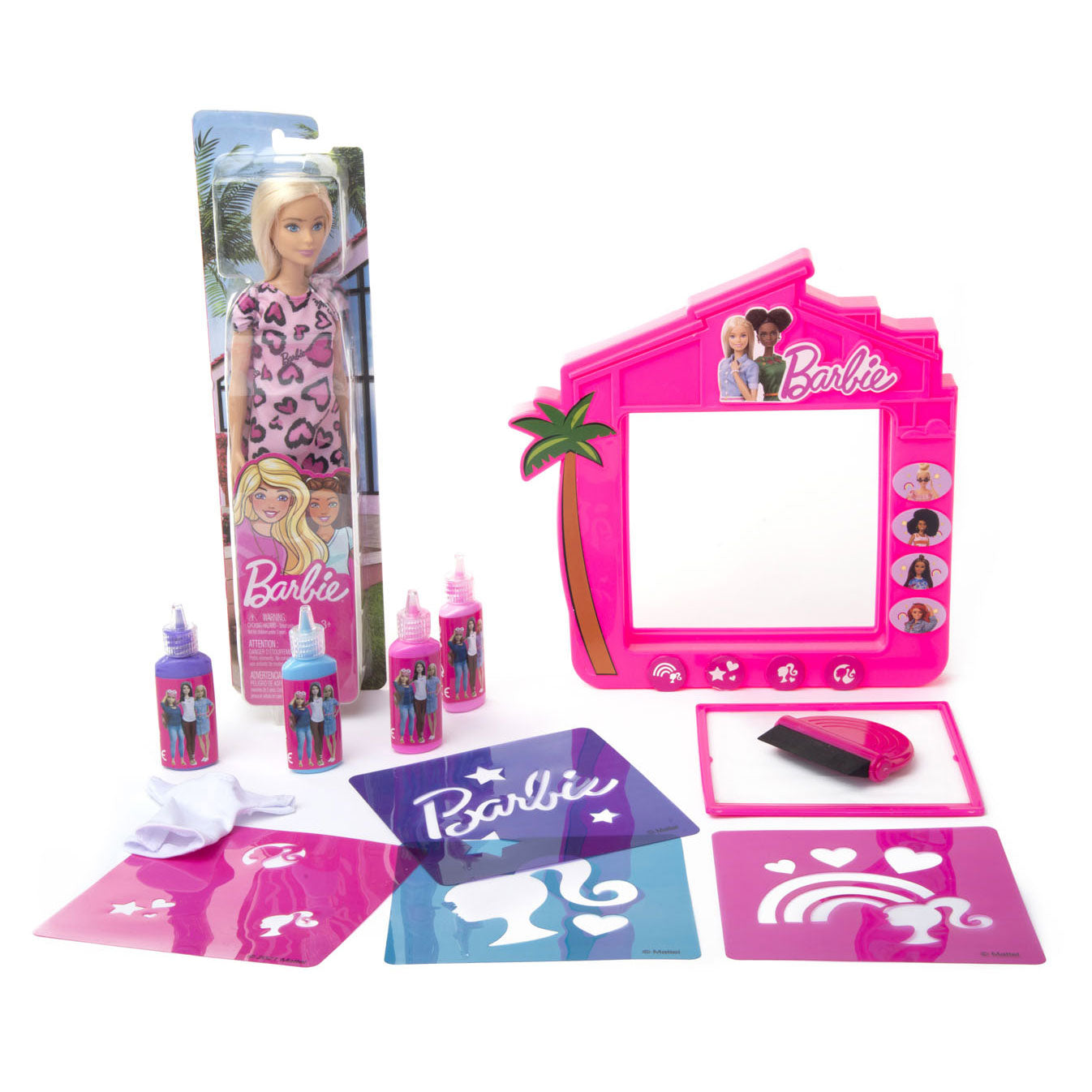 Barbie Abbigliamento Design Studio con bambola