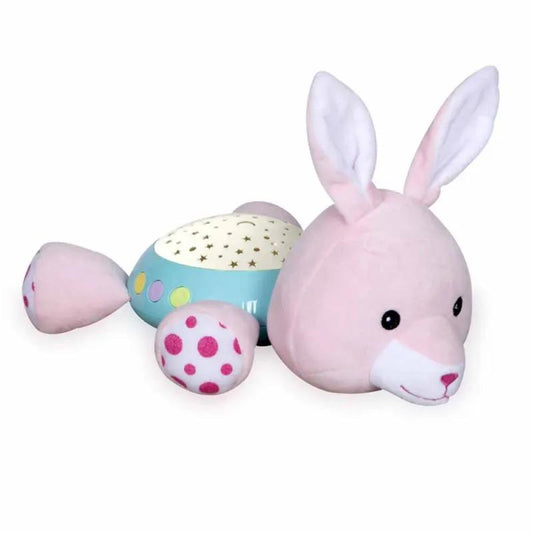 Veilleuse Lapin Rose Projecteur et Musique