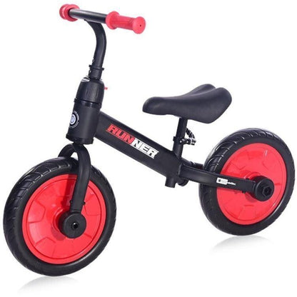 balance bici lorelli nera e rossa - Baby Shop Store