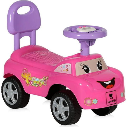 Primi passi lorelli ride on car rosa - Baby Shop Store