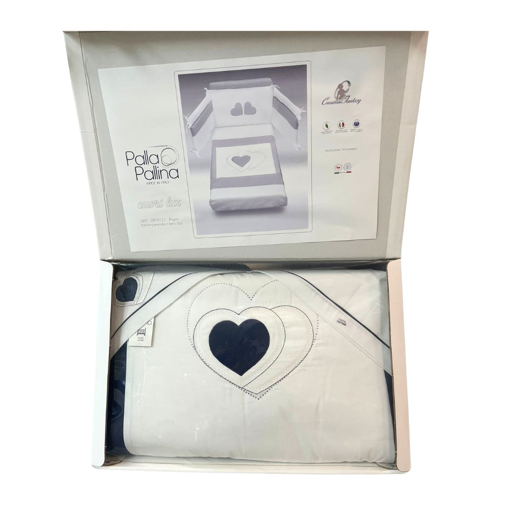 Set Completo Culla con Paracolpi e Piumone – Palla Pallina