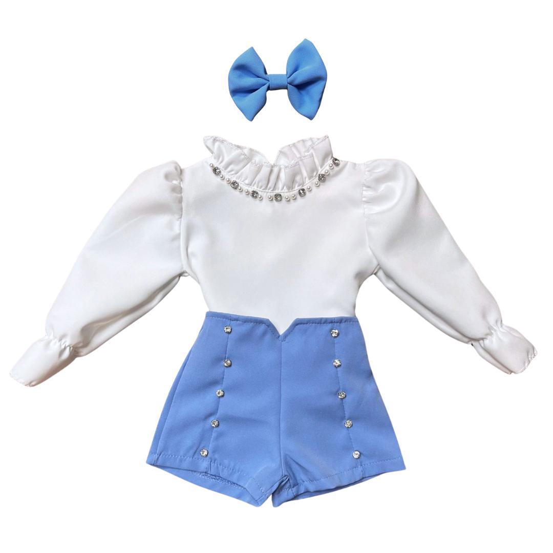 Set 3pz Bimba Azzurro Primavera/Estate - Baby Shop Store