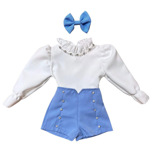 Set 3pz Bimba Azzurro Primavera/Estate - Baby Shop Store