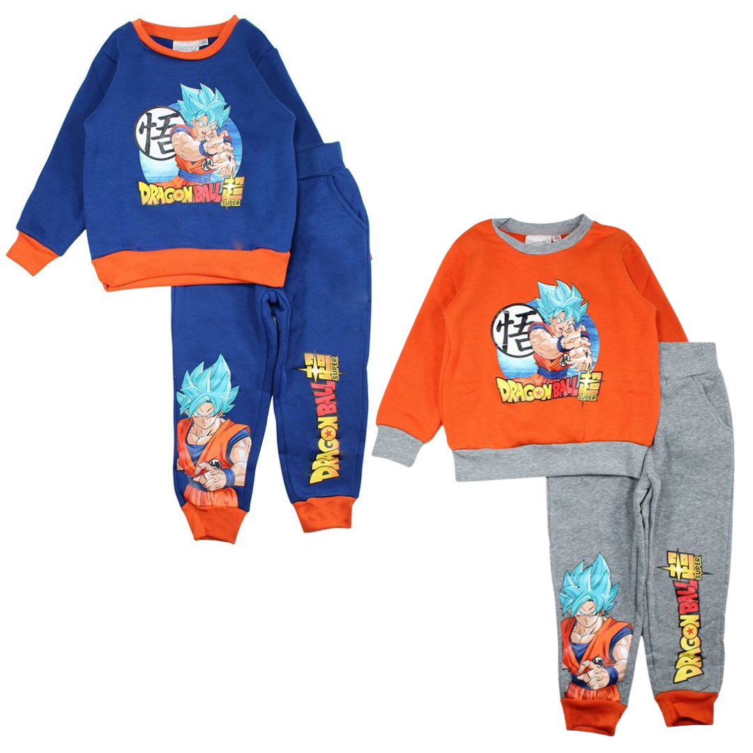 Tuta Sportiva Invernale Bambino Dragon Ball - Felpa e Jogger