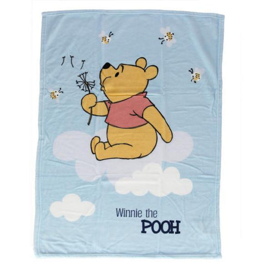 copertina winnie the pooh in pile 100 cm x 75 cm b - Baby Shop Store