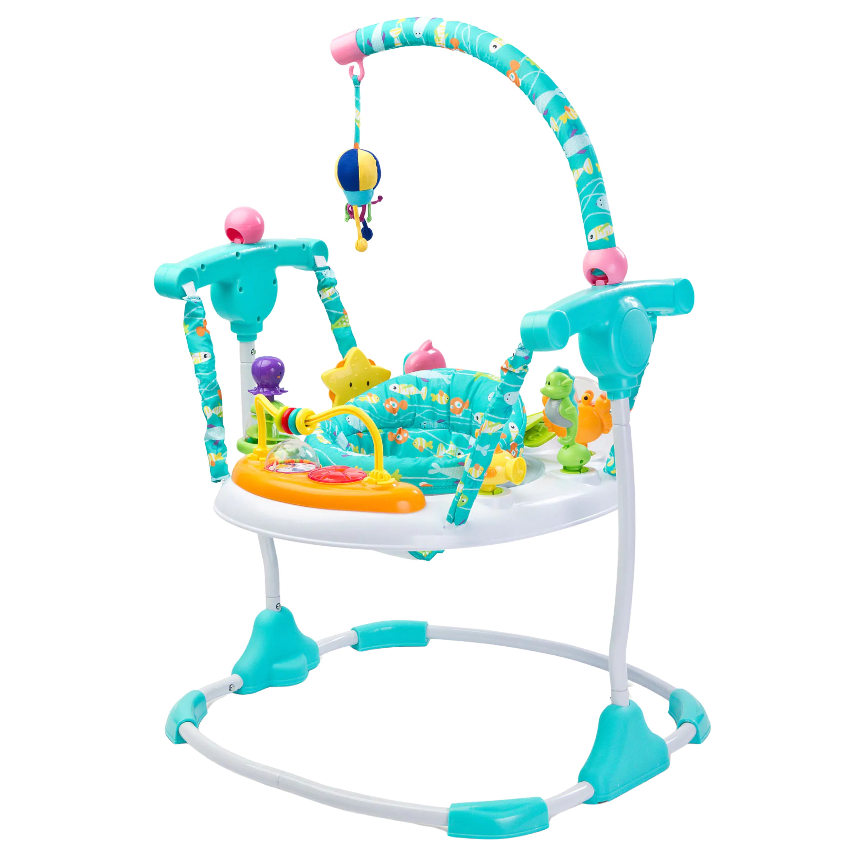 Jumper multicolor con giochi luminosi