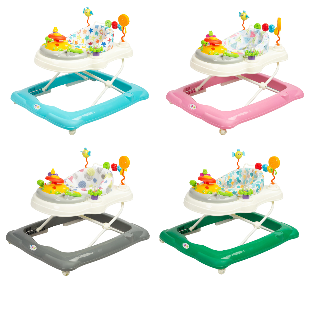 Girello Interattivo Stepp con Giochi Sensoriali – Design Moderno