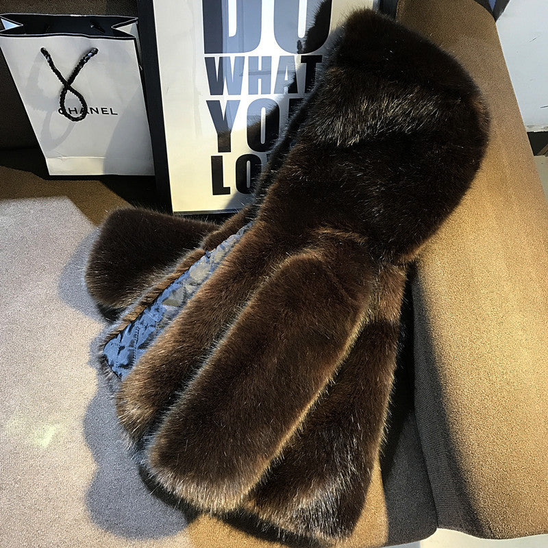 Cappotto in pelliccia sintetica con cappuccio – Bambina (3 colori)