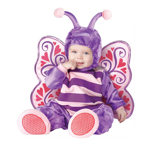 Costume da Farfalla per Neonato – Colorato e Morbido 🦋💜