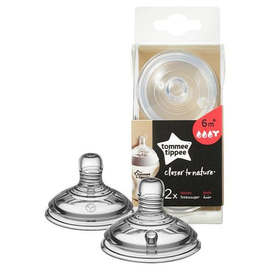 tettarella TOMMEE TIPPEE CLOSER TO NATURE 6M+, flu - Baby Shop Store