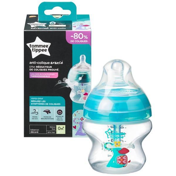 Tommee Tippee Biberon 150ml azzurro - Baby Shop Store