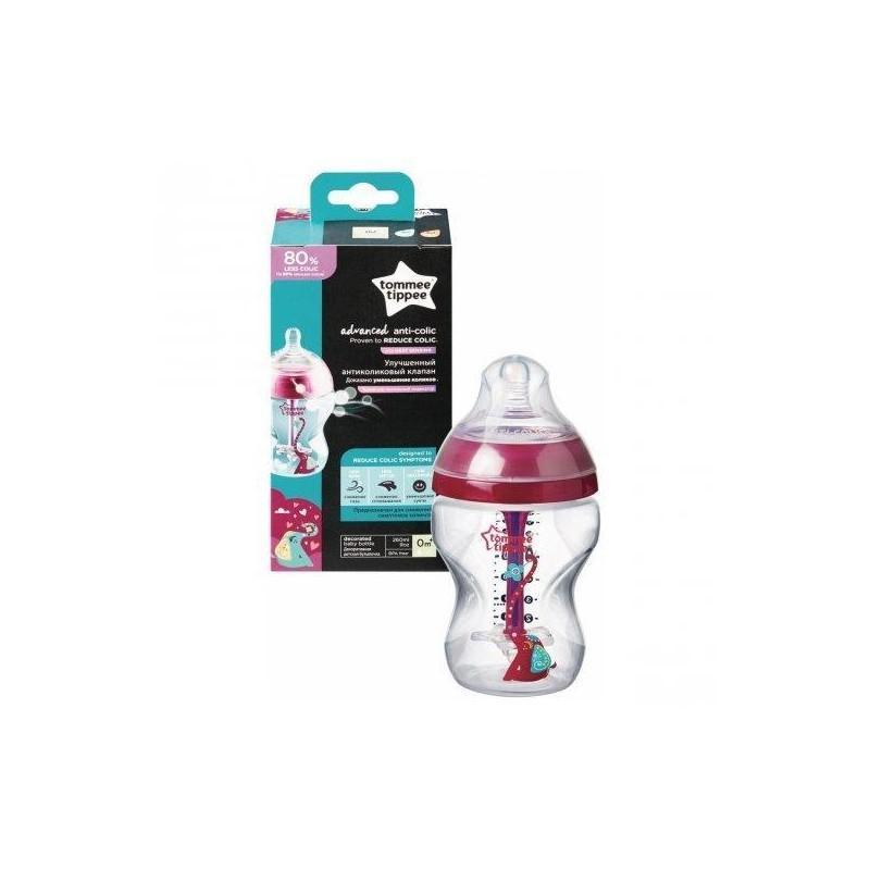 Tommee Tippee Biberon 260ml Fucsia - Baby Shop Store