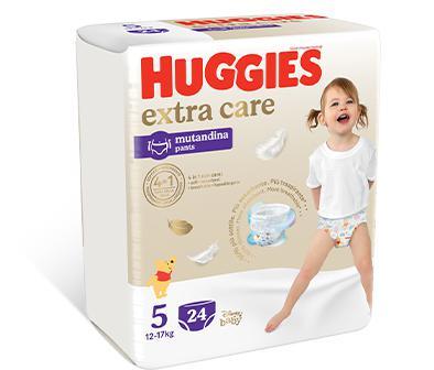 Pannolini Huggies Extra Care mutandina 5.,24pz - Baby Shop Store