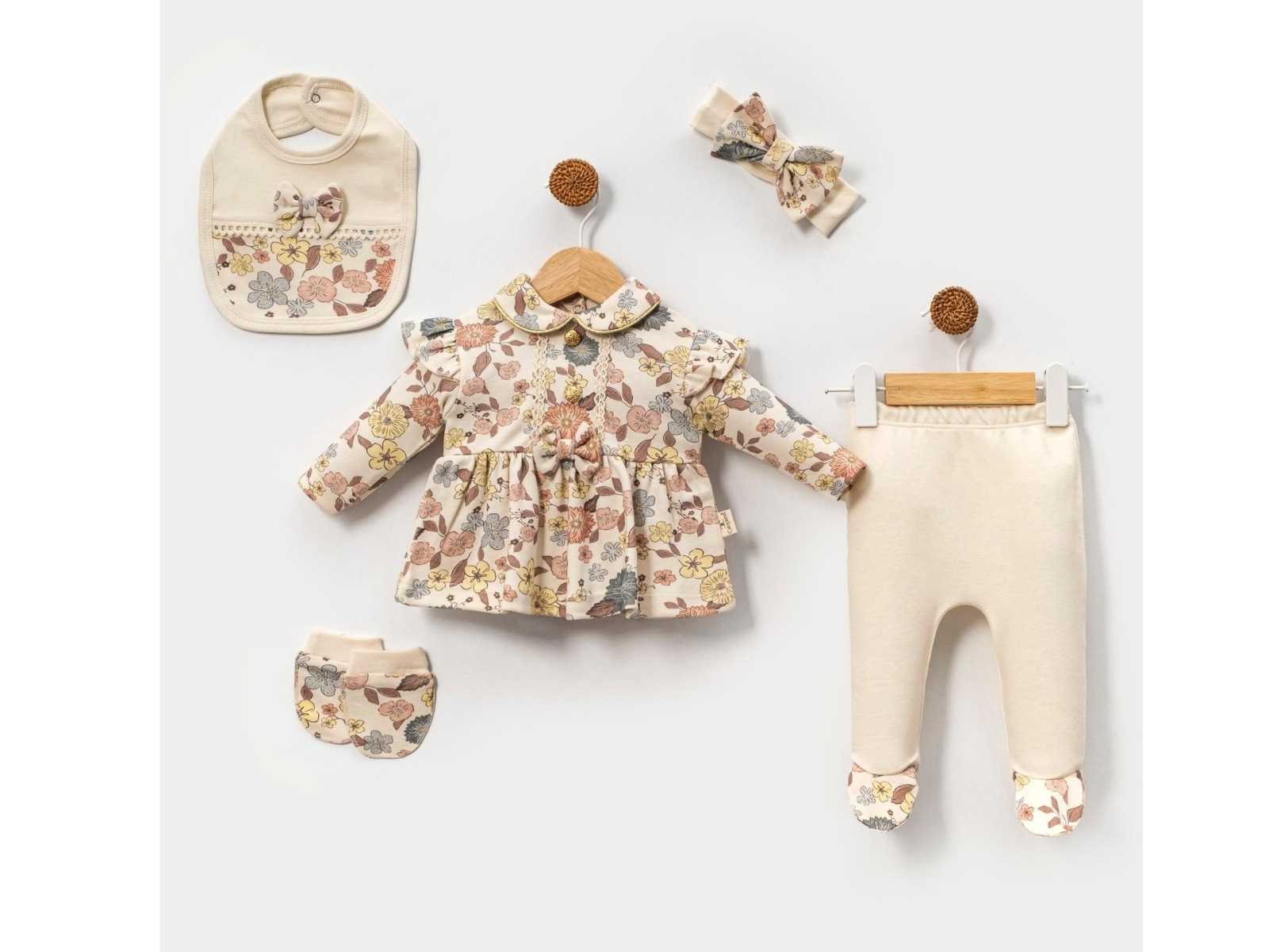 Completo Neonata Coordinato – Set Prima Nascita 100% cotone