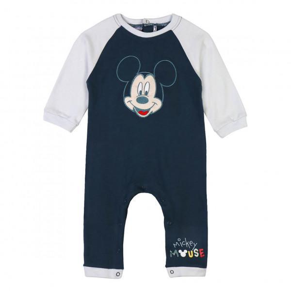 tutina caldo cotone mickey mouse blu e azzurra - Baby Shop Store