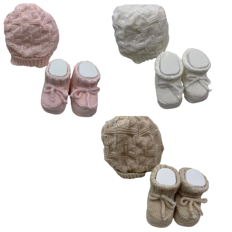 set scarpette e cappellino 'la rocca' - Baby Shop Store