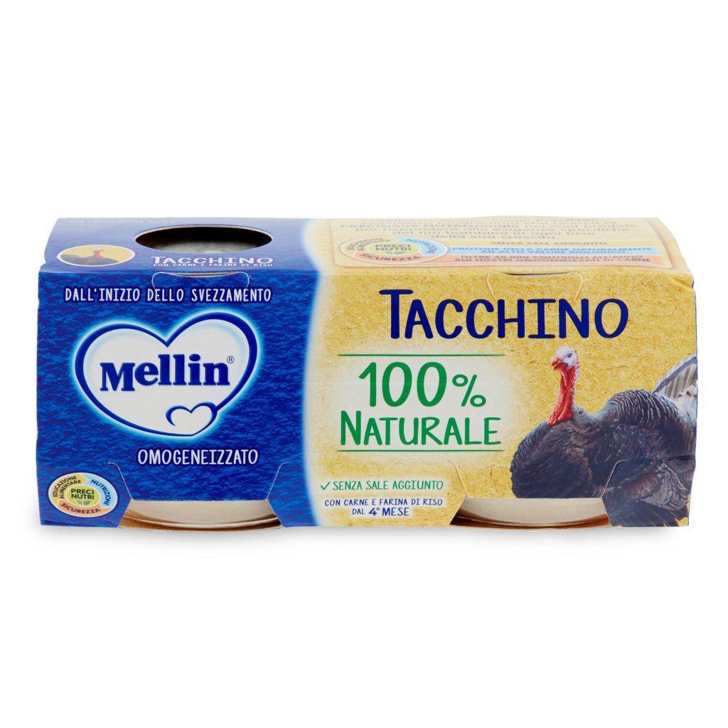 Omo Mellin Tacchino 120gr x 2 - Baby Shop Store