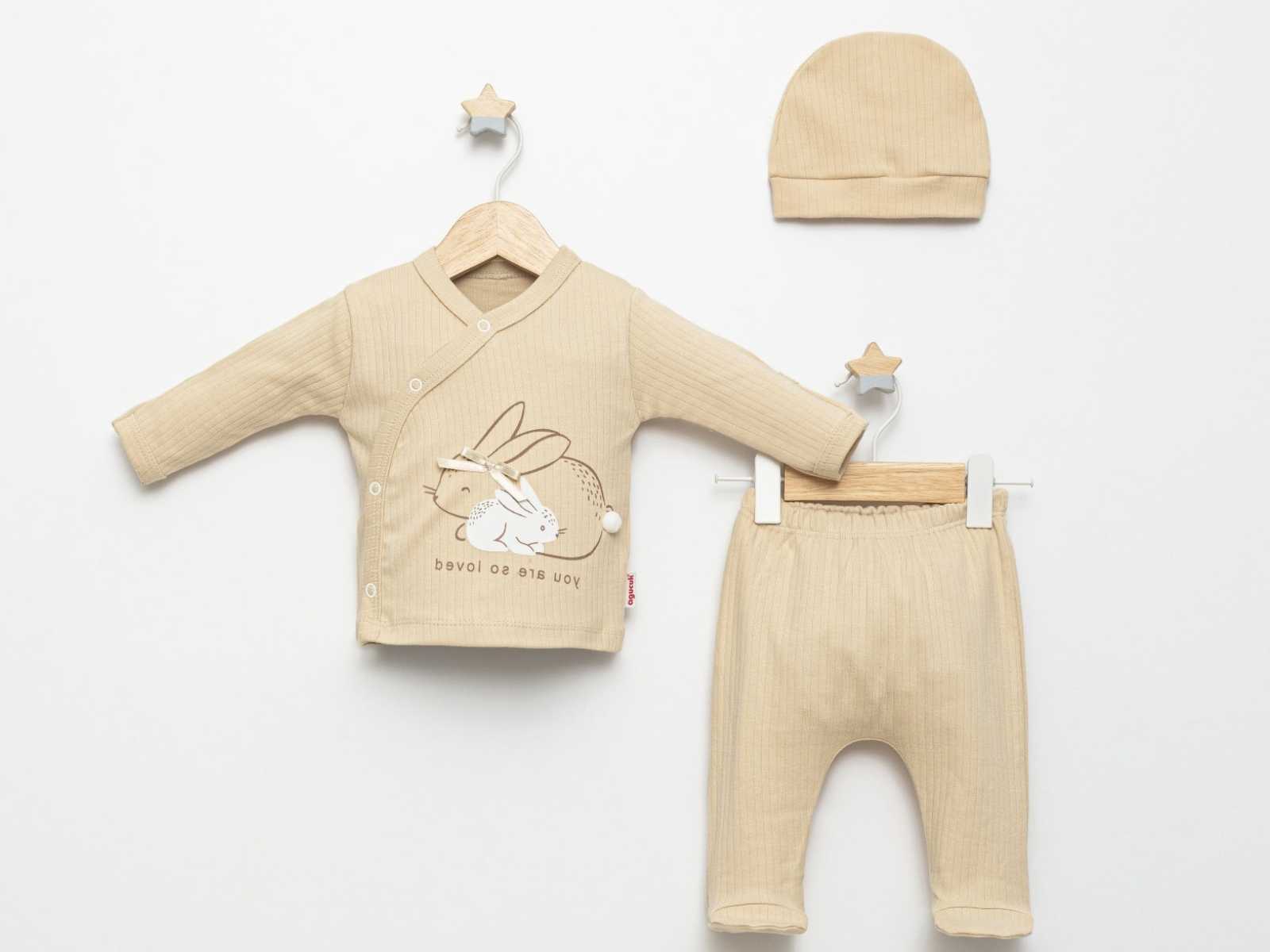 Set Neonata/ Bimba in Cotone-  "Sweet Bunny"