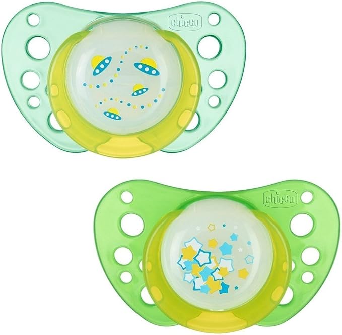 Ciucci Chicco Physio air 0m+ si illumina di notte Caucciù