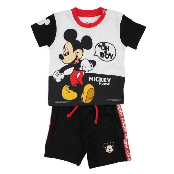 Completino 2pz Mickey Cotone Estivo