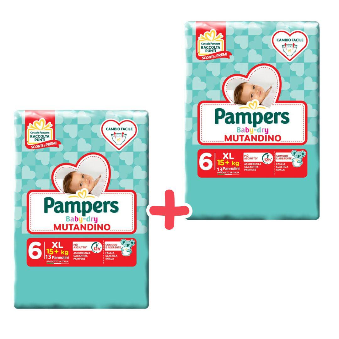 Pampers Baby Dry mut 6 XL 15+kg 26pz